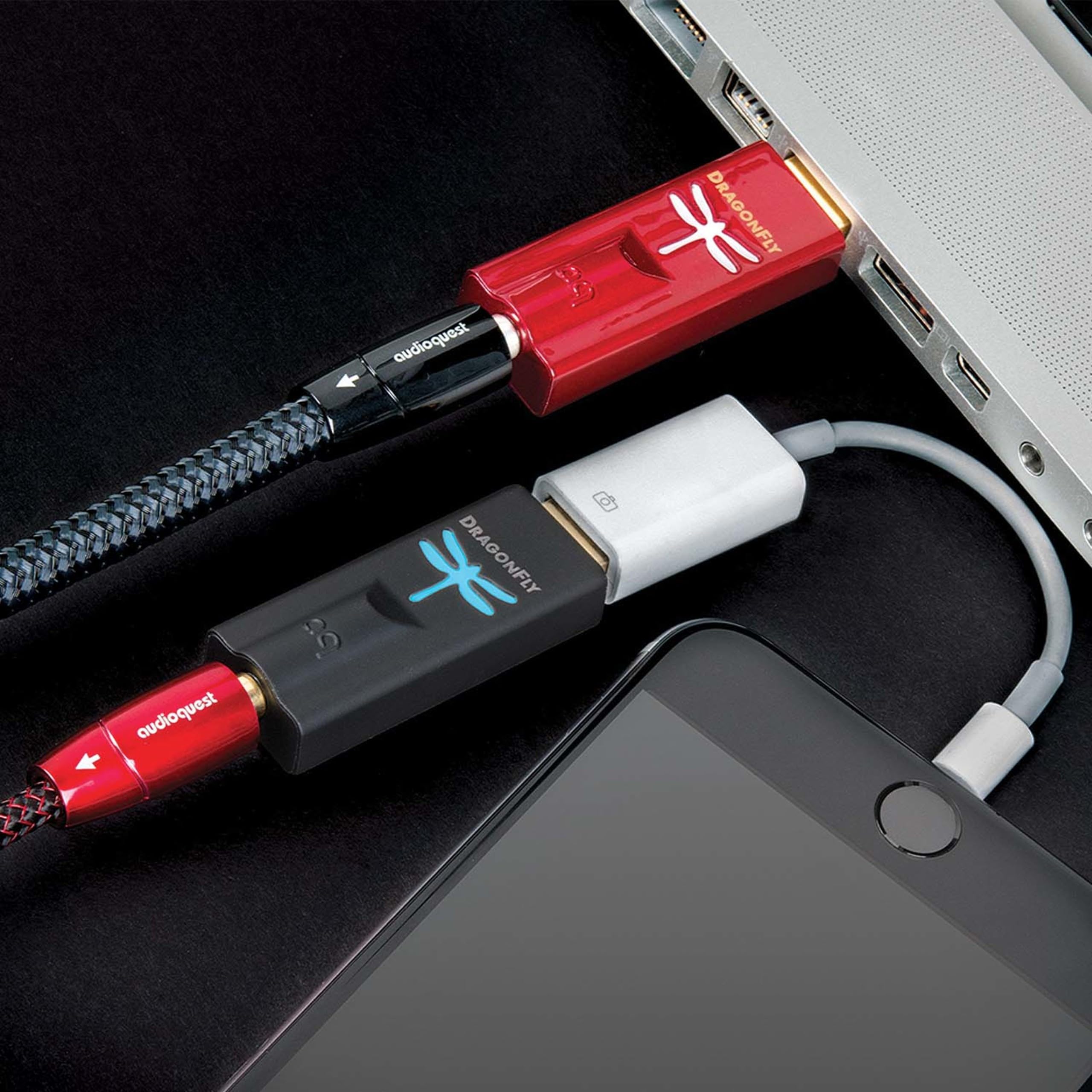 Amazon | AudioQuest - DragonFly Black USB DAC/ヘッドフォンアンプ